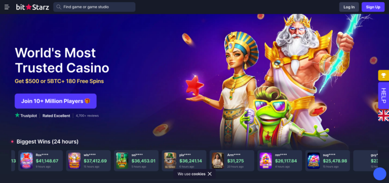 bitstarz home page